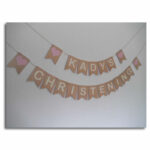 Traditional Christening Bunting