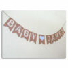 Personalised Baby Shower Bunting