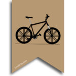 Mountain Bike theme bunting