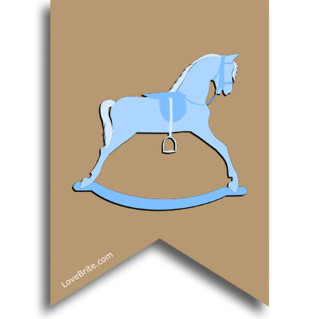 Rocking Horse bunting