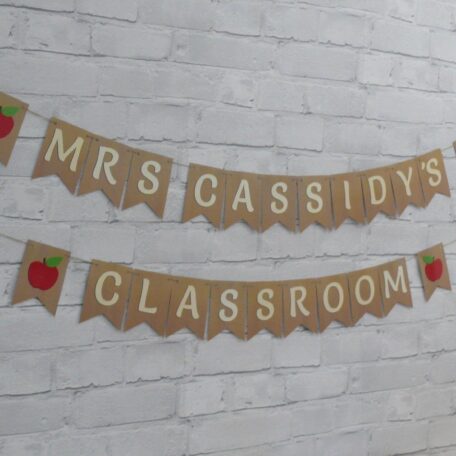 Teacher name classroom decoration